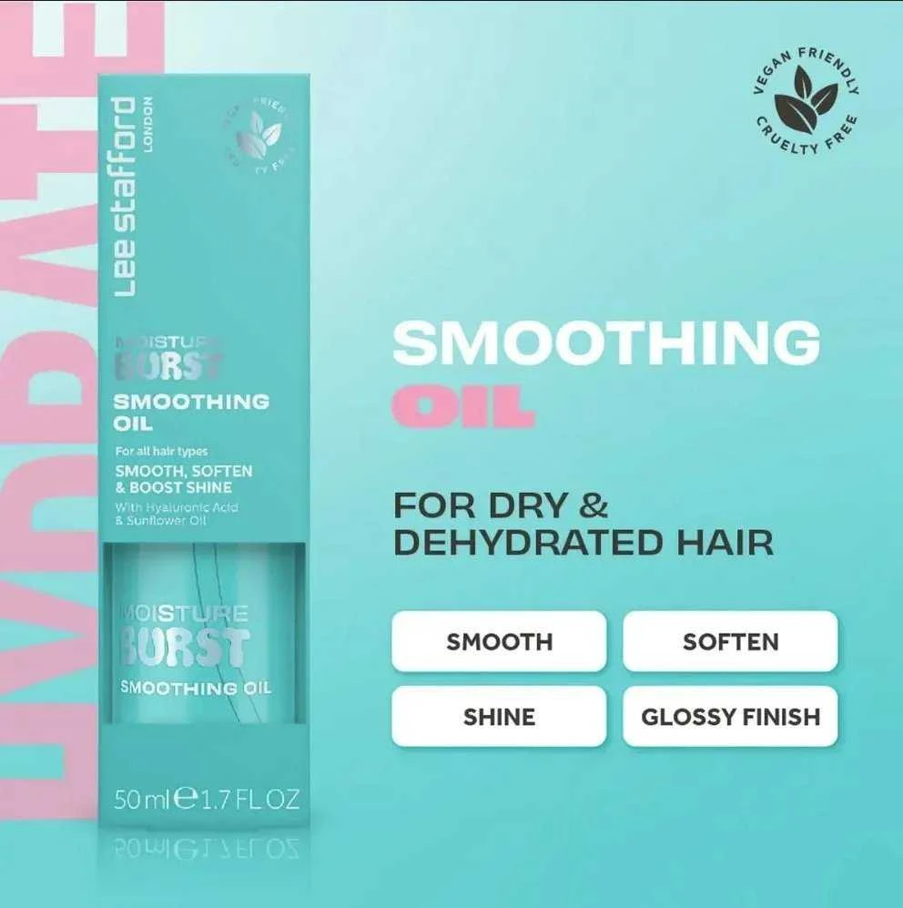 Lee Stafford - Moisture Burst lyginamasis aliejus 50 ml
