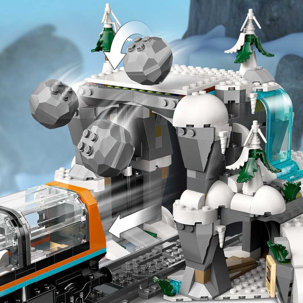 LEGO® Klocki Miesto blokai Arkties tyrinėtojų poliarinis ekspresas 60470