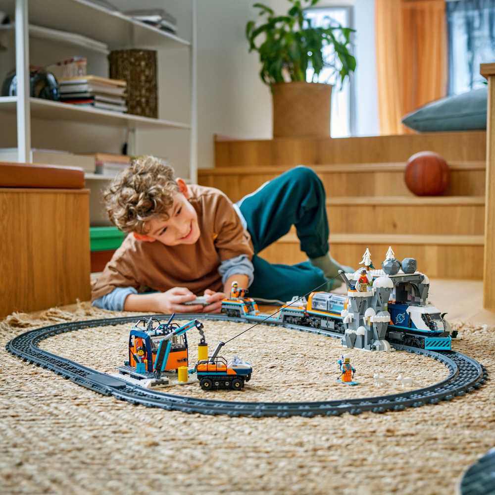 LEGO® Klocki Miesto blokai Arkties tyrinėtojų poliarinis ekspresas 60470