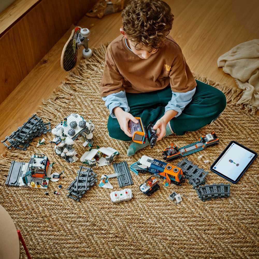 LEGO® Klocki Miesto blokai Arkties tyrinėtojų poliarinis ekspresas 60470