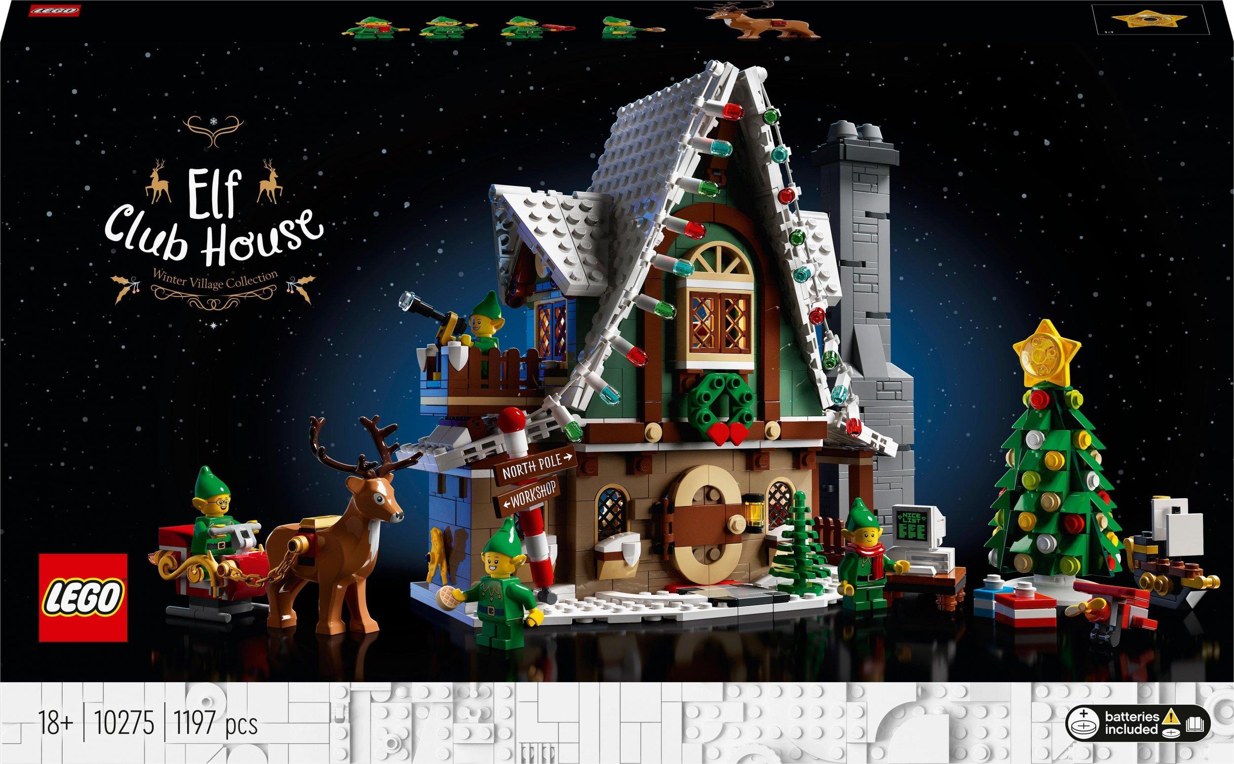 LEGO® Elfų klubo namelis (10275) Konstravimo rinkinys (1 197 dalys) 10275