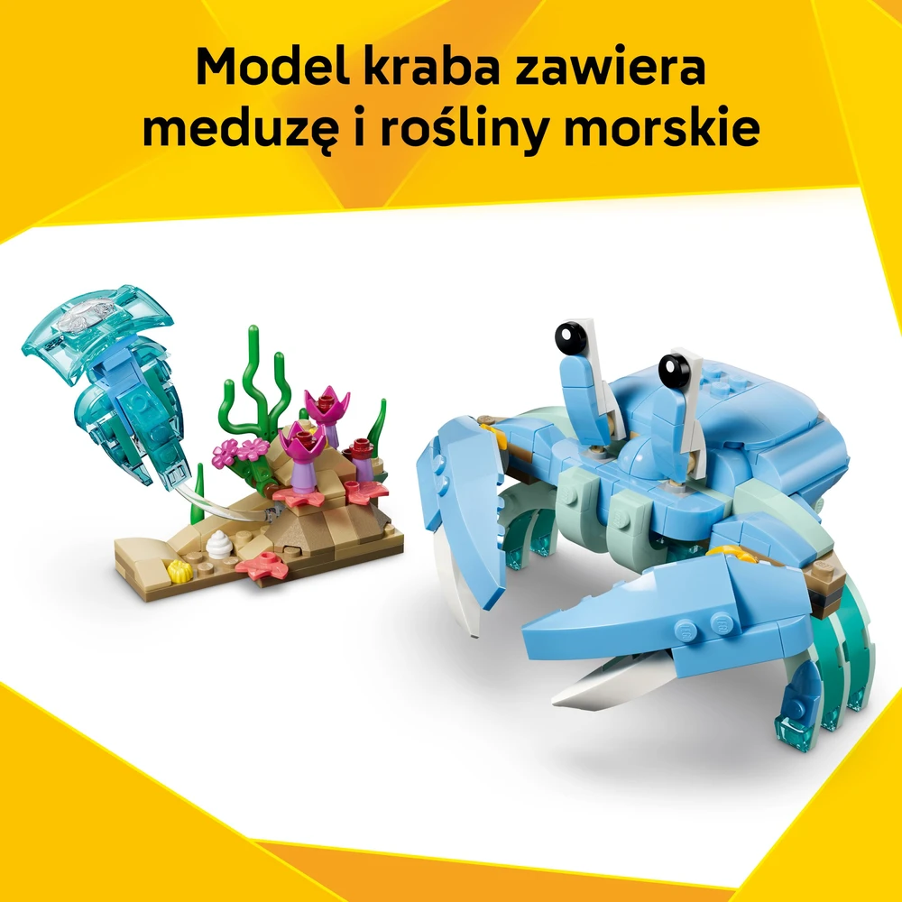 LEGO® Creator 3 in 1 Jūrų gyvūnai: gražūs delfinai 31385