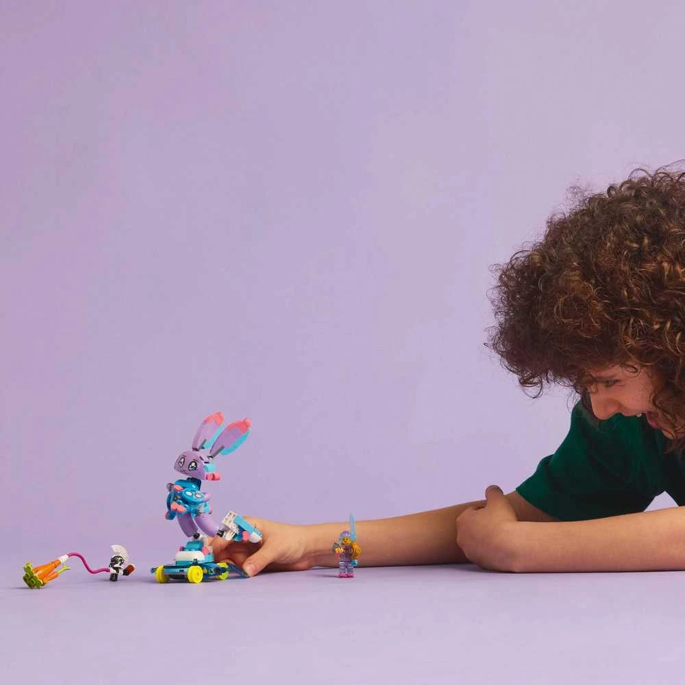 LEGO® DREAMZzz Izzie ir žaidimų triušiukas Bunchurro (71490)