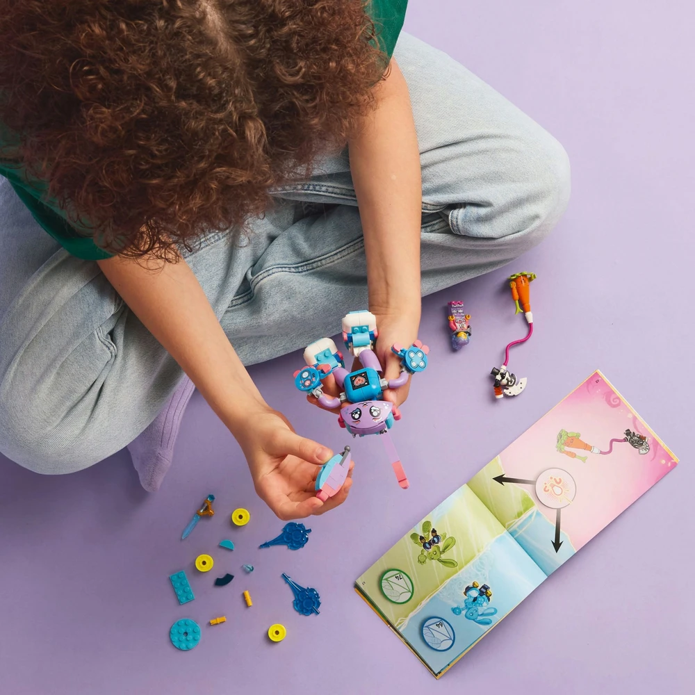 LEGO® DREAMZzz Izzie ir žaidimų triušiukas Bunchurro (71490)