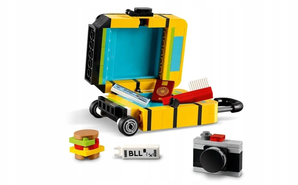 LEGO Geltona kelioninė lagaminas 40817
