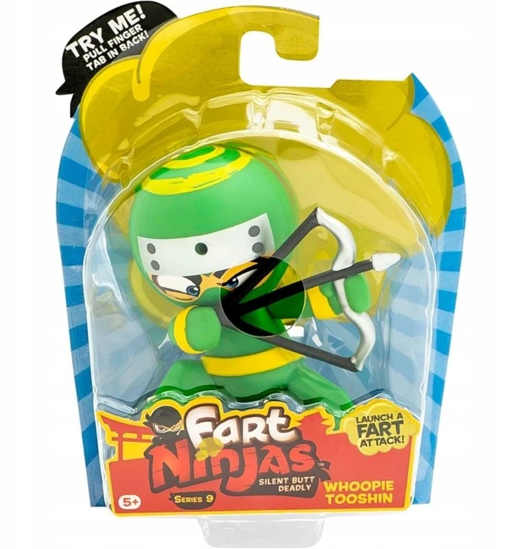 Funrise Toys FART NINJAS figūrėlė Whoopie Tushin 70713