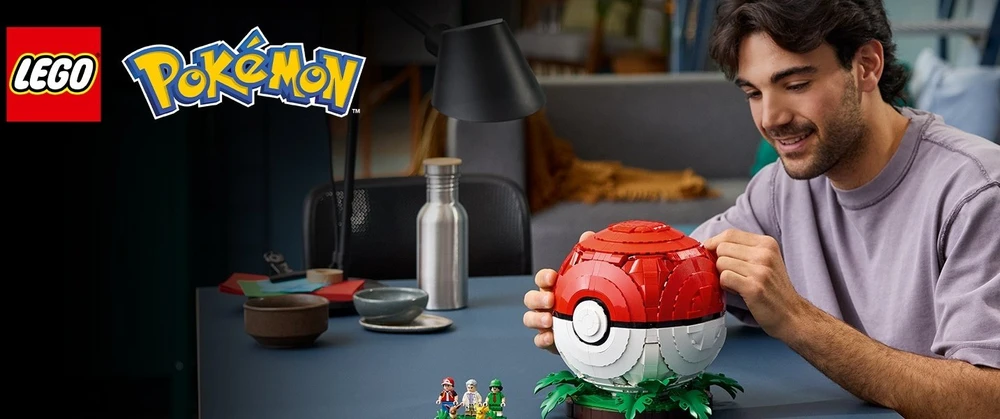 LEGO® Klocki pokemon kultowy pokéball su trenerami 72154