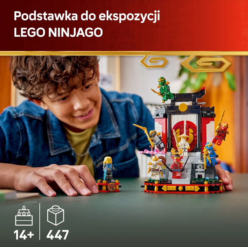 LEGO Ninjago Ozdoba su postaciami ninja — 15-lecie 71866