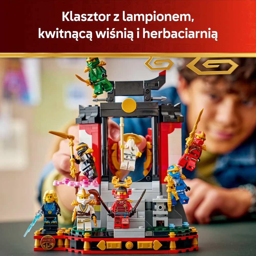 LEGO Ninjago Ozdoba su postaciami ninja — 15-lecie 71866