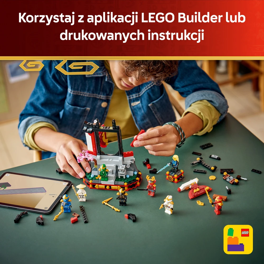 LEGO Ninjago Ozdoba su postaciami ninja — 15-lecie 71866