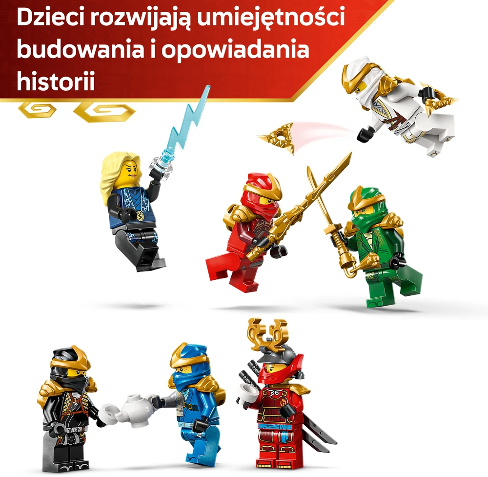 LEGO Ninjago Ozdoba su postaciami ninja — 15-lecie 71866