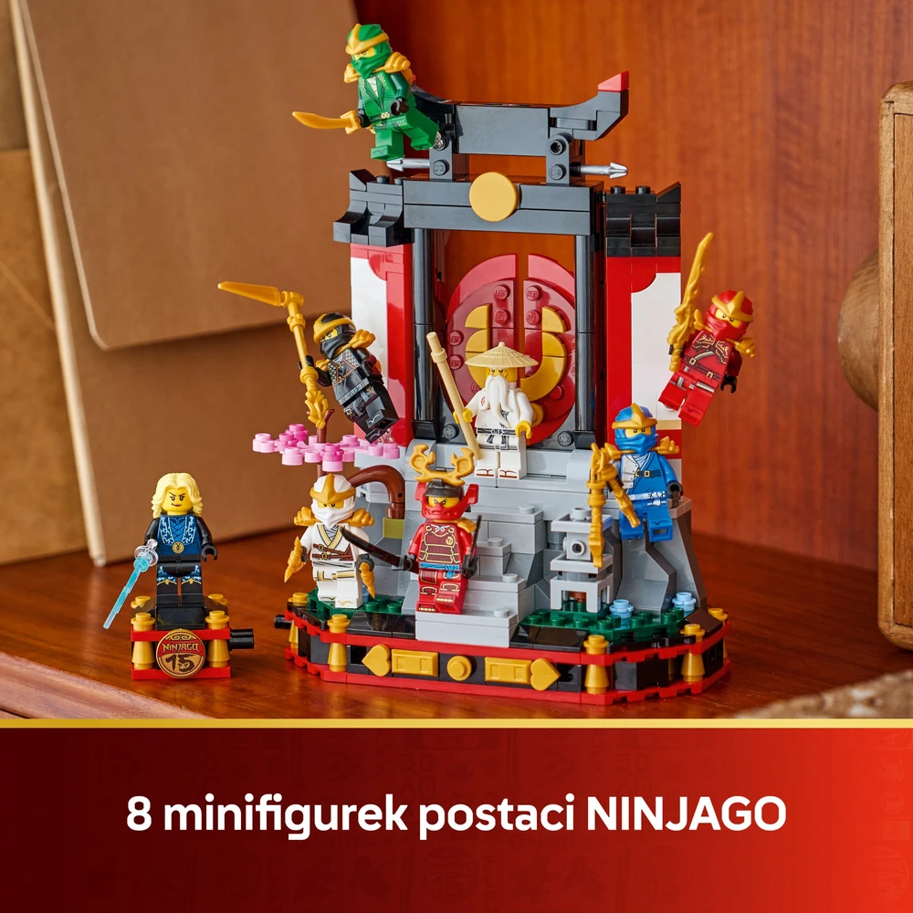 LEGO Ninjago Ozdoba su postaciami ninja — 15-lecie 71866