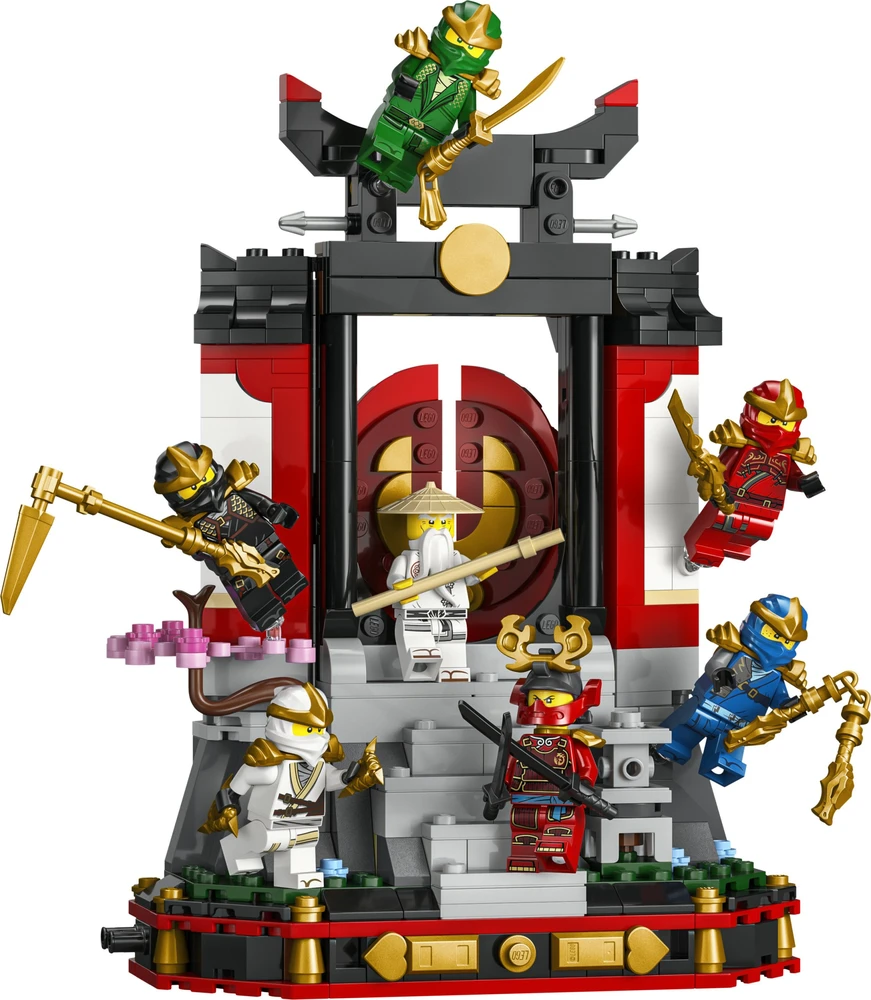 LEGO Ninjago Ozdoba su postaciami ninja — 15-lecie 71866