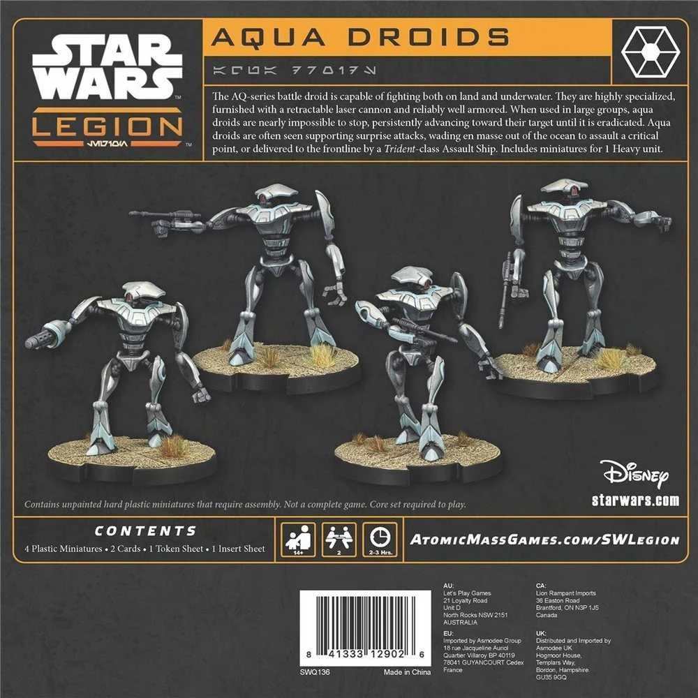LEGO® Fantasy Flight Games Žvaigždžių karų legionas - vandens droidai