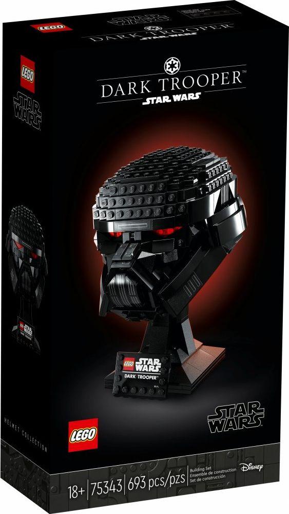 LEGO® Star Wars Tamsiojo kario™ šalmas (75343)