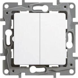 DVIGUBAS LAIPTŲ JUNGIKLIS LE-764502 Niloe 10 A LEGRAND