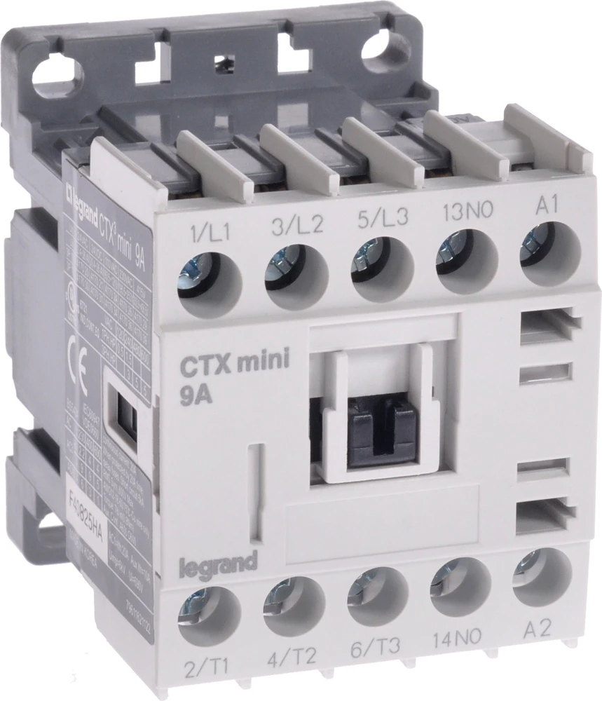 Legrand kontaktorius CTX3 MINI 3P 9A 1NO 230V AC - 417026