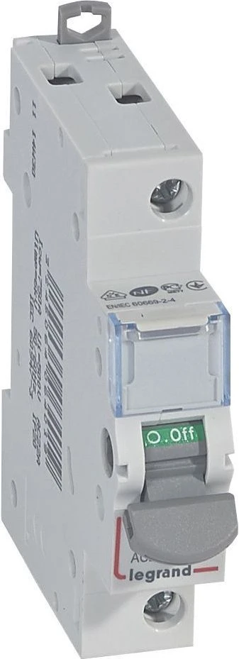 Legrand 406401 Modulinis jungiklio skyriklis 20A 1P FR301 004309/406401