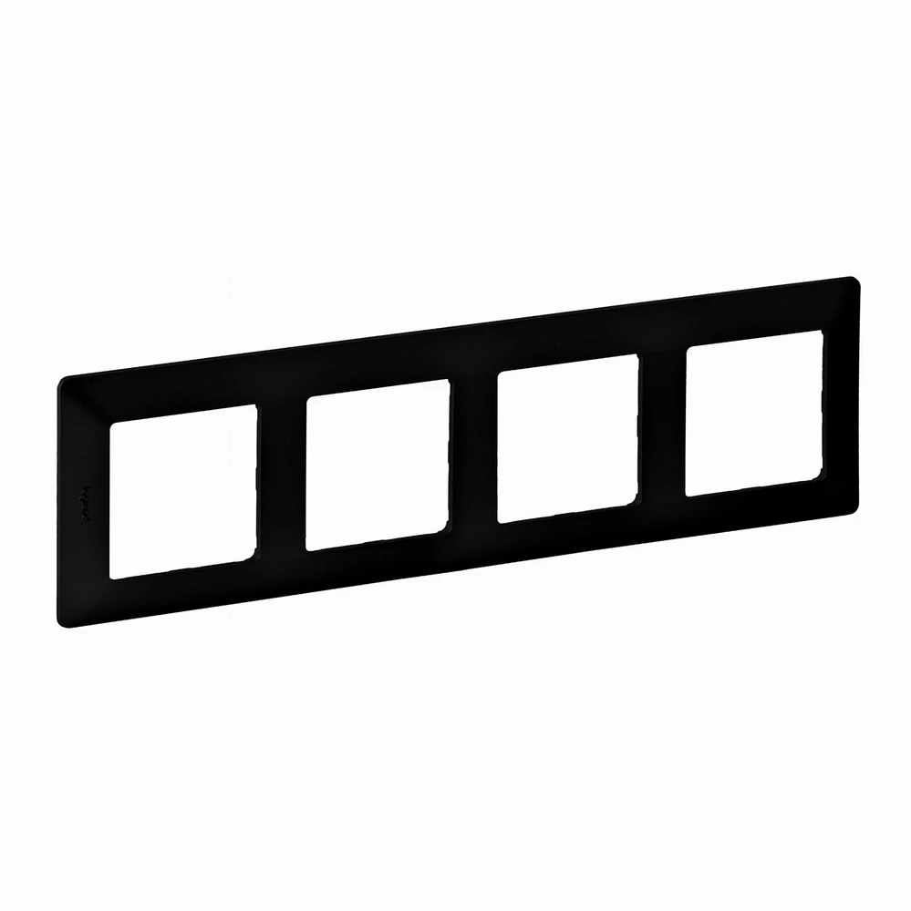 Legrand 754254 VALENA LIFE keturkampis rėmas juodas 754254