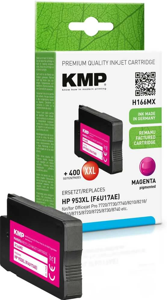 Legrand KMP 1748,4006, didelės (XL) talpos, foto rausvai raudona, dažų pagrindo rašalas, 30 ml, 2000 puslapių