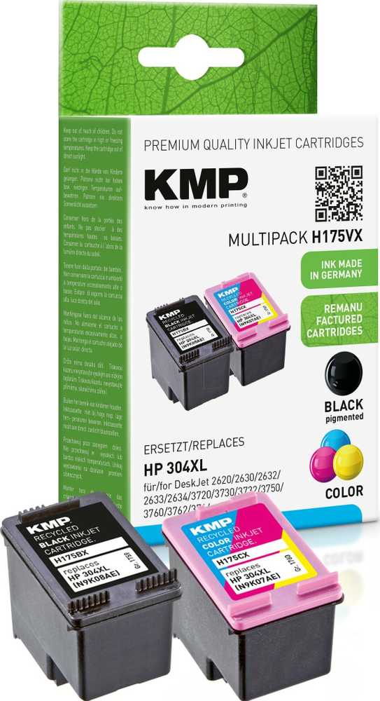 Legrand KMP H175VX Promo Pack BK/Color komp. w. HP N9K08AE / N9K07AE
