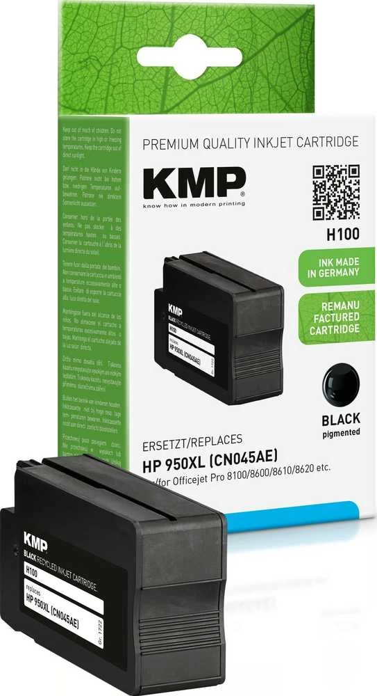 Legrand KMP Rašalo kasetė H100 juoda, suderinama su HP CN 045 AE - 1722,4001