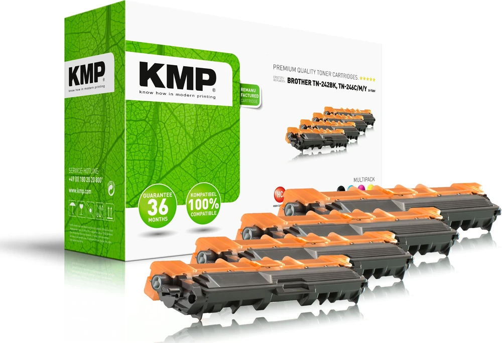 Legrand KMP MULTIPACK B-T58V kaseta su tonerem 4 vnt. Zamiennik Juodas, Cyjan, Purpurowy, Geltonas