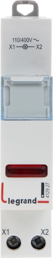 SIGNALIZAVIMO LEMPUTĖ LED LE-412927 MONTAVIMAS ANT BĖGIO DIN (TS-35) LEGRAND
