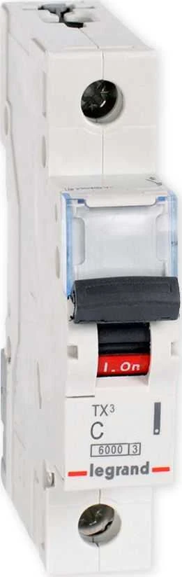 Legrand 403439 Grandinės pertraukiklis 1P C 50A 6kA AC S301 TX3 403439