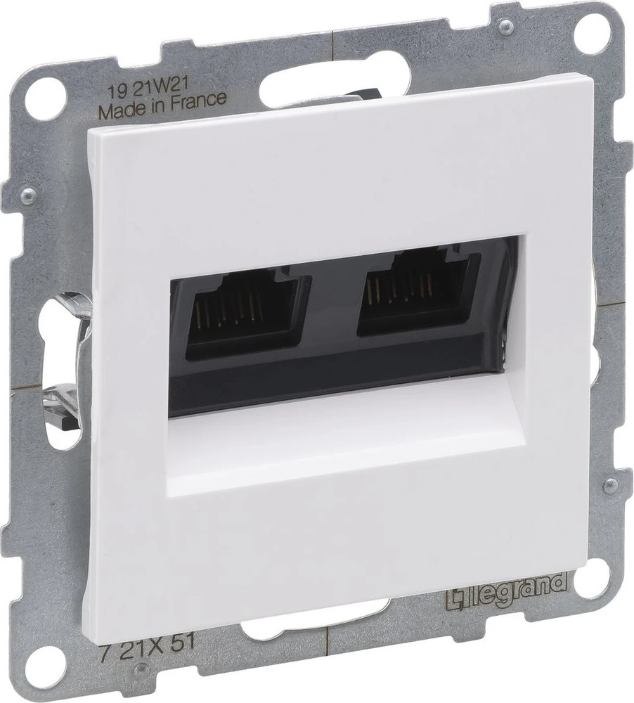 Legrand GN.2-KR.RJ45 5E UTP Baltas SUNO