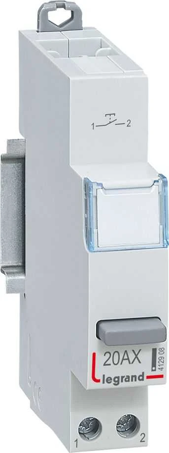 MYGTUKINIS JUNGIKLIS PAVIENIS MONOSTABILUS LE-412908 1X NO 20 A LEGRAND