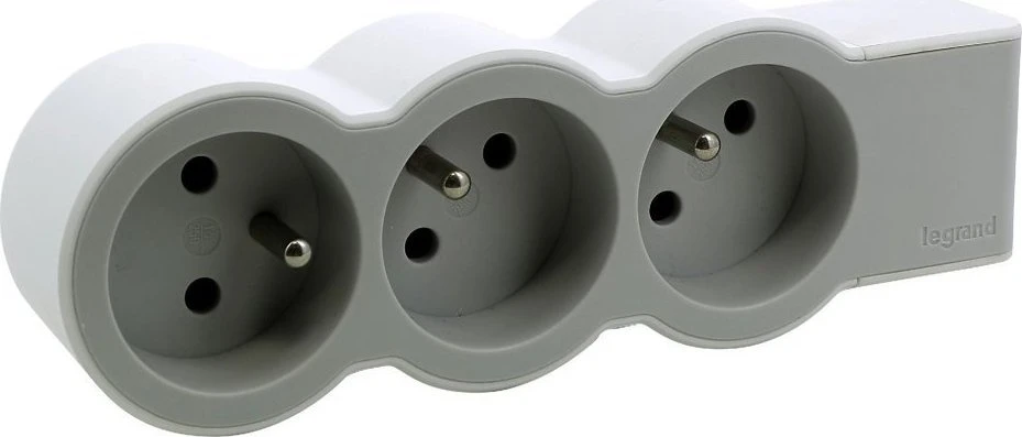 Legrand Nešiojamas ilgintuvas 3X2P+Z B/P-B/S 049496 himp