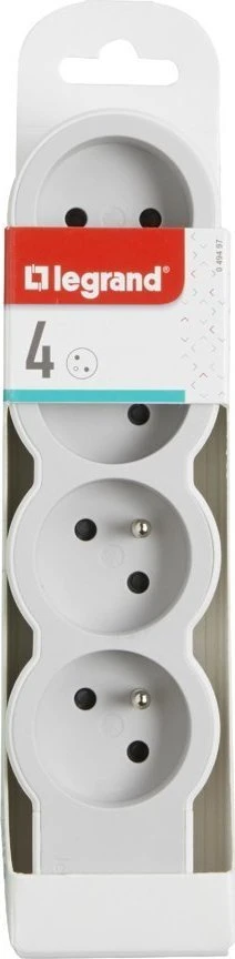 Legrand Nešiojamas ilgintuvas 4X2P+Z B/P-B/S 049497 himp