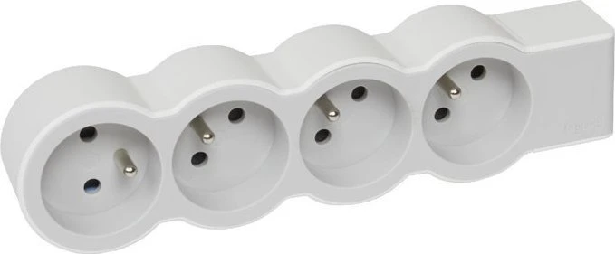 Legrand Nešiojamas ilgintuvas 4X2P+Z B/P-B/S 049497 himp