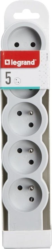 Legrand Nešiojamas ilgintuvas 5X2P+Z B/P-B/S 049498 himp