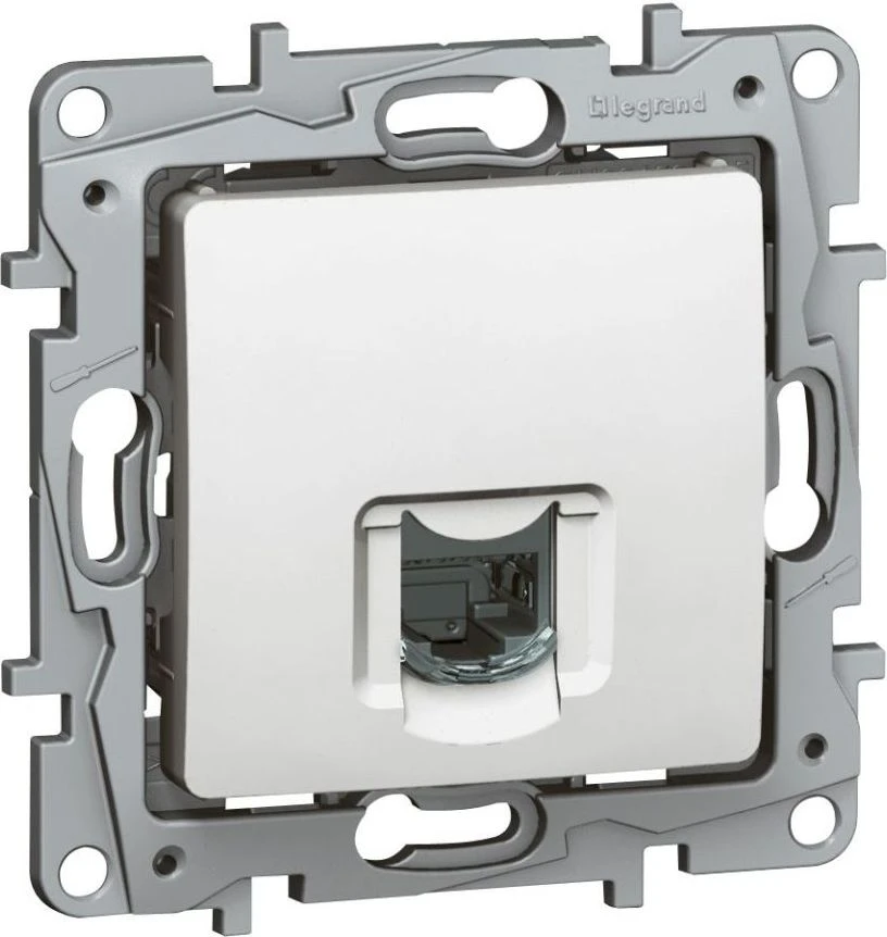 Karlik Elektrotechnik Legrand Kompiuterio lizdas Niloe single RJ45 kat. 6 baltas (664775)