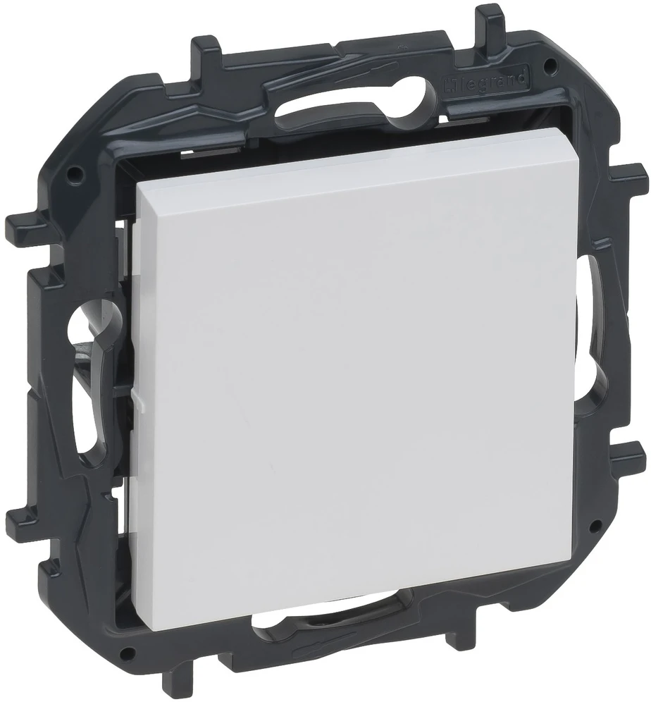 Jungiklis LEGRAND NILOE STEP, baltos spalvos