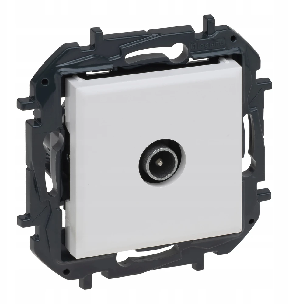 Antenos lizdas LEGRAND NILOE STEP, baltos spalvos