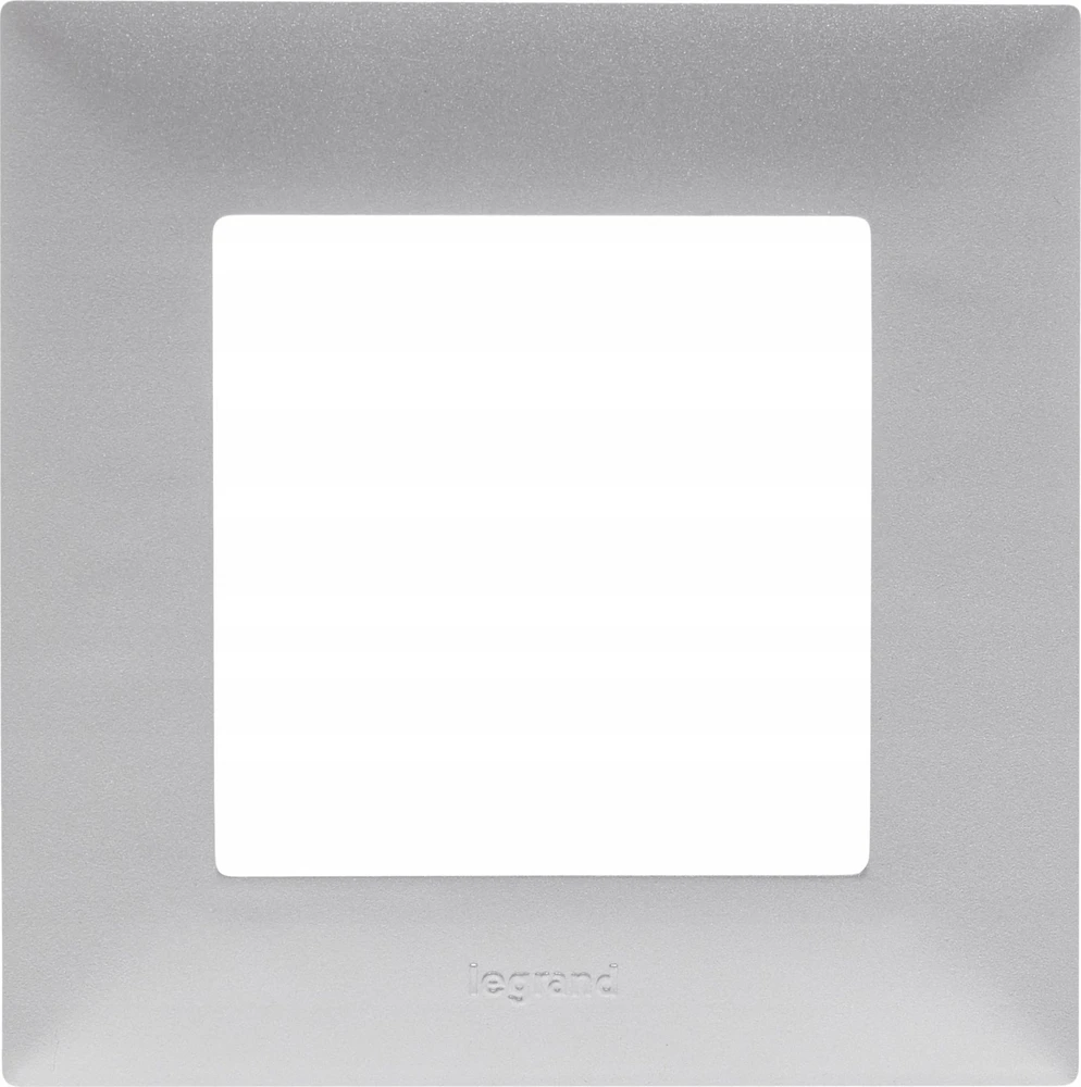 Legrand Niloe Step - viengubas rėmas 1x - aliuminio spalvos 863391