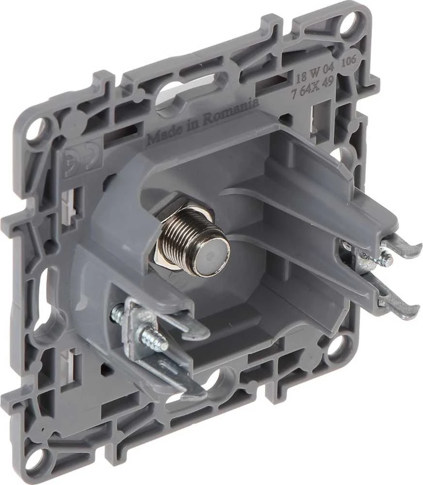 Legrand NILOE televizoriaus antenos lizdas F-F galutinis 1 dB baltas 764549 - 764549