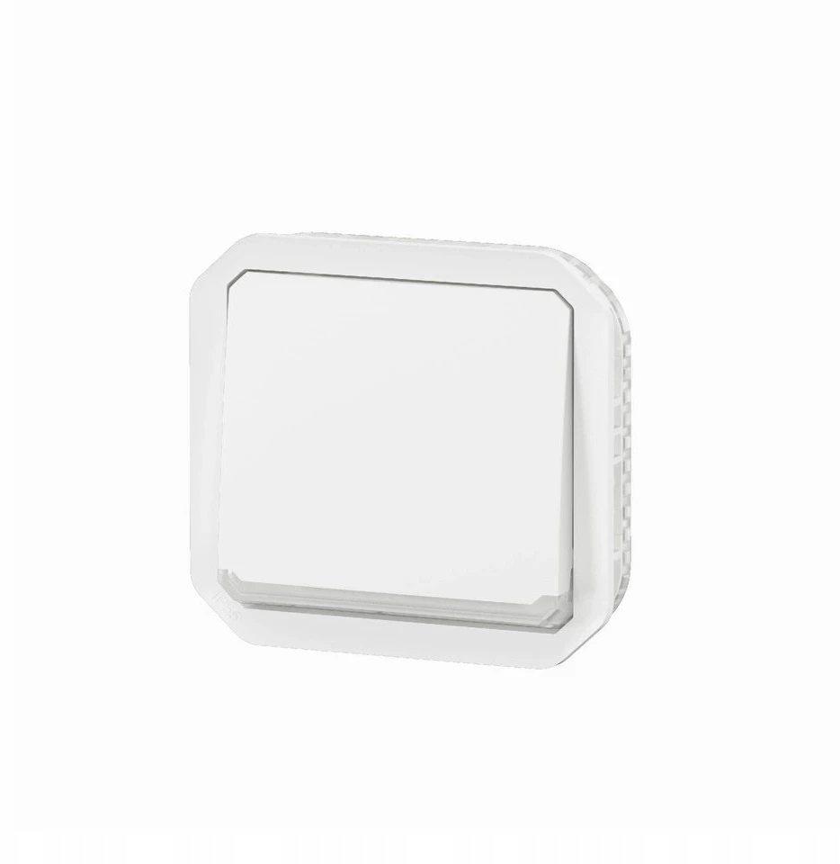 Legrand 069627L NAUJAS PLEXO 55 Dviejų polių jungiklis 10 AX mechanizmas - 250V AC baltas 069627L