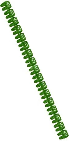 Legrand Marker žalia numera CAB3 0,5-1,5 5 1200 vnt. (038215)