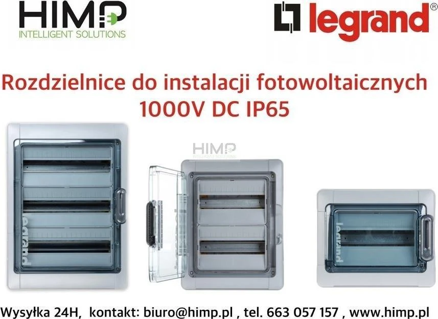 Legrand Plexo3 PV skydeliai su skaidriomis durelėmis