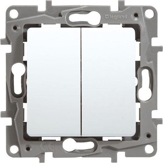 MOMENTINIS DVIGUBAS MYGTUKAS LE-764508 Niloe 230 V 6 A LEGRAND