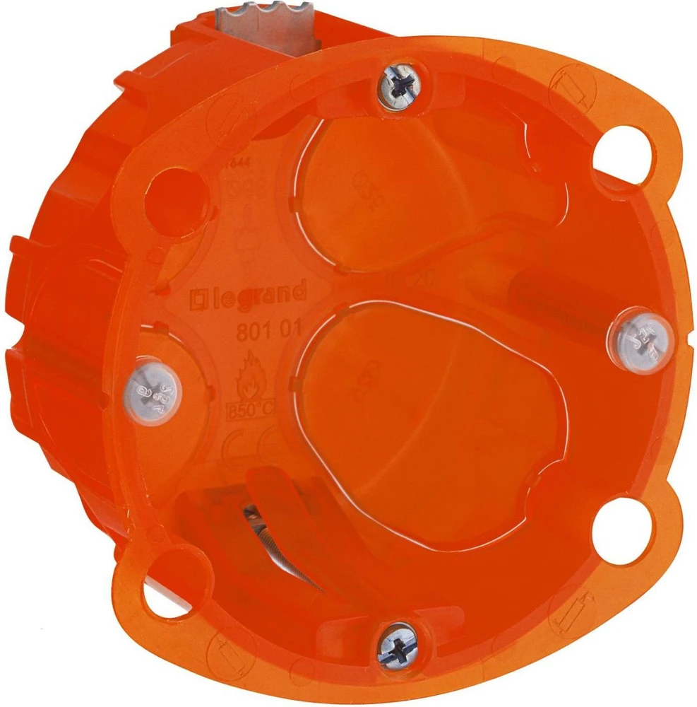 Legrand Puszka 67mm do betonu 72mm 72 x 40mm oranžinė Batibox (080101)