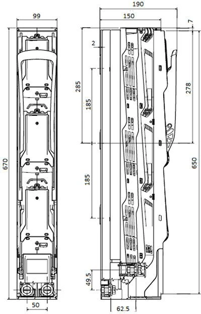 Legrand ROZŁ.B.LIST.NH SPX3-V 3 630A