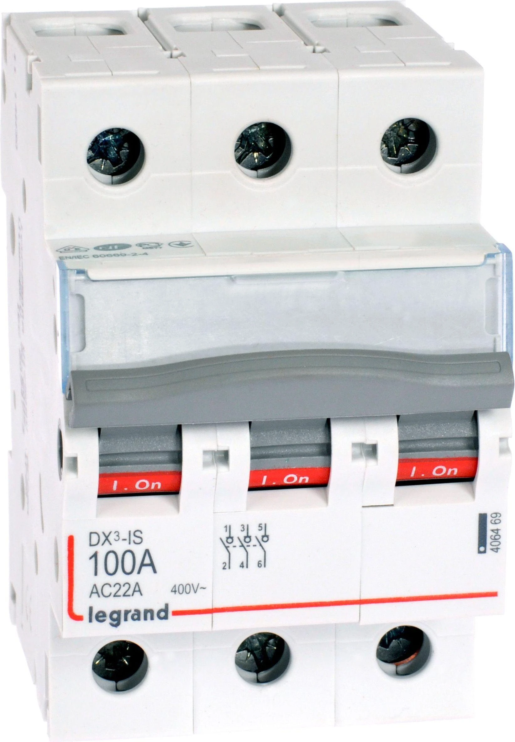 IZOLIUOJANTIS JUNGIKLIS LE-406469 TRIFAZIS 100 A LEGRAND