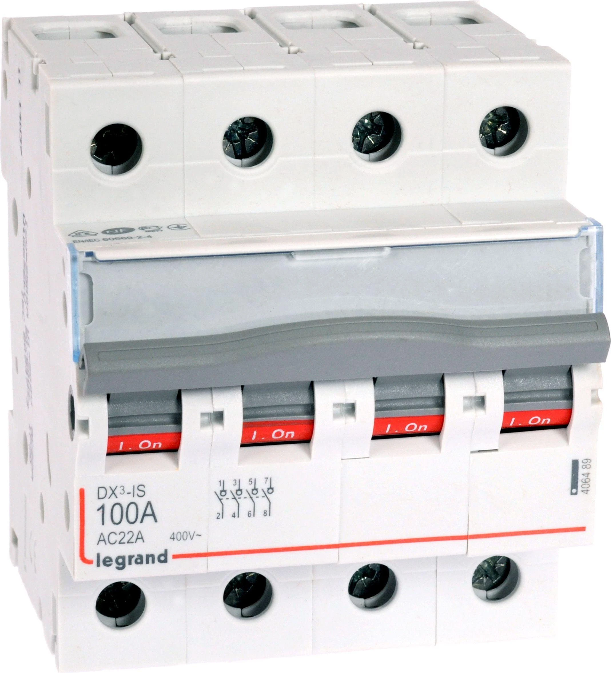 IZOLIUOJANTIS JUNGIKLIS LE-406489 TRIFAZIS 100 A LEGRAND