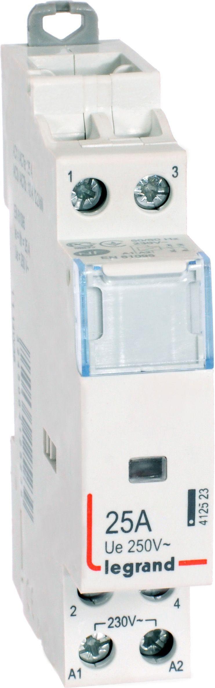 MODULINIS KONTAKTORIUS LE-412523 25 A 250 V AC LEGRAND, modelis - VAN ...