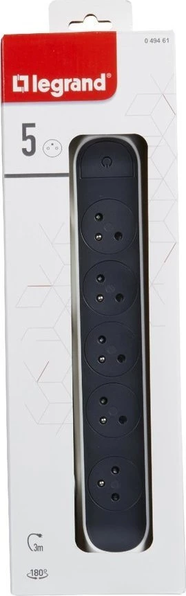 Legrand Sukamasis ilgintuvas 5X2P+Z 3M-B/G Legrand 049461 himp